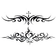 Tribal Accents Bikini / Body Accents Temporary Tattoo Body Art