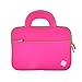 KOZMICC Neoprene(Pink) Sleeve Case With Handle for 10" Netbooks, 9"-10" Portable DVD Player and Tablet PC. For Model# Acer Aspire One D250, Toshiba Mini NB200 NB205, Asus Eee Pad Transformer TF101, Toshiba Thrive Tablet, Archos 101 Internet Tablet and more 10" Device.