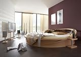 Rundes Bett La Gomera Komplettbett mit Softside Wasserbett