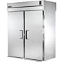 True S/S 75 Cu Ft Roll-thru Refrigerator W/ 4-solid Half Doors - TR2RRT-2S-2S
