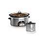 Crock Pot SCVP659-SS 6.5 Qt Smart Pot Slow Cooker w/ Little Dipper