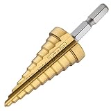 トップ(TOP) 電動ドリル用 六角シャンク ステップドリル ゴールドタイプ ESD-412G