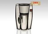 Zoom Produkt-Bild: Kaffeemaschine Edelstahl mit Isolierbecher 170W 24V