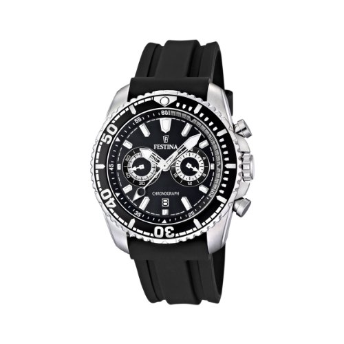 Festina Herren-Armbanduhr XL Il Giro Chronograph Kautschuk F16574/4