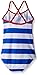 Kanu Surf Big Girls Layla One Piece Swimsuit, Blue, 7