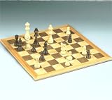 Oak Veneer Chess Board
