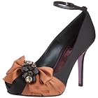 [マグリット] MAGRIT インヒールリボンパンプス