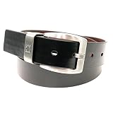Kenneth Cole New York - Kenneth Cole Men's Reversible Belt with Brushed Buckle