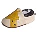 Amurleopard Baby Soft Sole Leather Crib Shoes Infant Toddler First Walking Prewalker Giraffe 6-12 Months 4.9