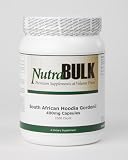 NutraBulk Hoodia Gordonii 400mg Capsules 1000 Count