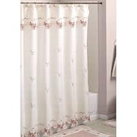 Verona Embroidered Shower Curtain