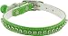 Kakadu Pet Hollywood Rhinestone Dog or Cat Collar with Bell, 3/8