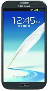 Samsung Galaxy Note II 4G Android Phone, Titanium Gray (Verizon Wireless)