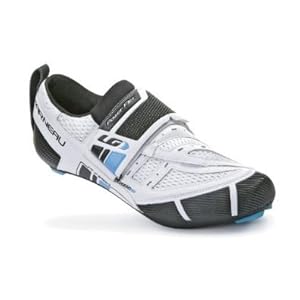 Louis Garneau Women's Tri X-Speed Triathlon Cycling Shoes, White, 39