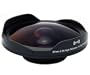 Opteka OPT-SC37FE Platinum Series 0.3X HD Ultra Fisheye Lens for 25mm, 30mm, 30.5mm & 37mm Digital Video Camcorders