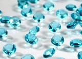 4000 Aqua/Turquoise Quality Diamond Scatter Crystals Wedding Table Decoration by Wedding Bliss Kitchen & Housewares