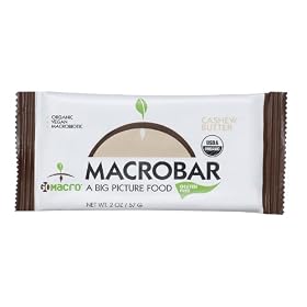 MACROBARS Organic Cashew Butter, 2 oz Bars (Pack of 15)