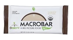 MACROBARS Organic Cashew Butter, 2 oz Bars (Pack of 15)