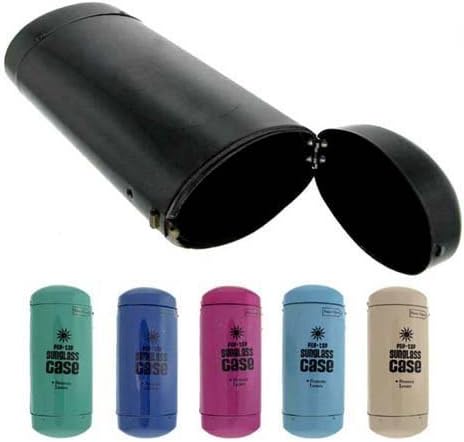Hard Shell Push-Button Flip-Top Sunglass Case