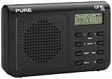Produkt-Bild: Pure One Mi tragbares Kompaktradio (DAB/DAB+/UKW mit RDS, 1 Watt RMS, 16 Speicherpl&auml;tze) schwarz