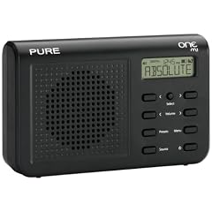 Pure One Mi tragbares Kompaktradio (DAB/DAB+/UKW mit RDS, 1 Watt RMS, 16 Speicherpl�tze) schwarz