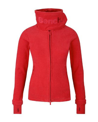 Bench Damen Fleecejacke Funnel Neck - E, formula one, XL, BLEA0021E_RD020
