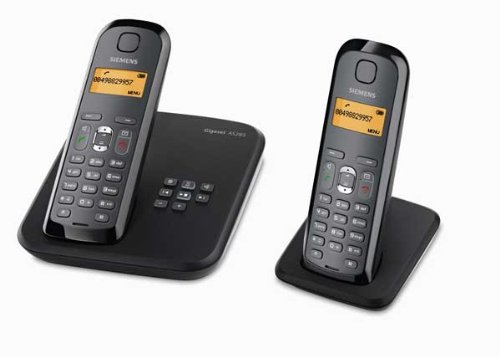 Gigaset - AS285 Duo - Téléphone sans fil DECT / GAP - Répondeur - Noir
