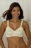IMAGE OF La Leche League International Intimates Womens Molded Microfiber Support Nursing Bra #4114 - Nude 40D