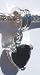 Silver Plated Charm Dangle Fits Pandora Black Heart