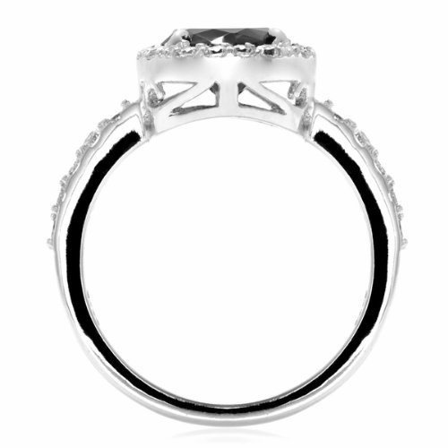 Carbonado ♦♦♦ » Faux Black Diamond Ring Comparable To Sex & The City 2