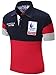 Neleus Men's Casual Short Sleeve Polo T-Shirt