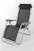 Multi Position Garden Relaxer Chair in Black