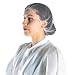 Liberty A1918 Soft Nylon Hairnet with 1/8" Honeycomb Pattern Holes, 18" Diameter, White (Case of 1000)