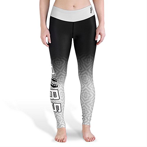 NBA San Antonio Spurs Womens Athletic Leggings (X-Small)