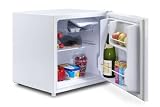 Produkt-Bild: Gro&szlig;z&uuml;giger Minik&uuml;hlschrank, K&uuml;hlbox 50 Liter, mit Gefrierfach, ideal f&uuml;r Single-K&uuml;che oder Camping, NEU + OVP