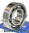 6004 Nachi Bearing Open C3 Japan 20x42x12 Ball Bearings