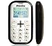 Binatone Mimo Credit Sized Sim Free Mobile Phone - Black / Cream