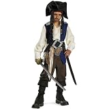 Captain Jack Sparrow Deluxe Kids Costume