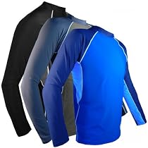 Men's UV Sun Protective, UPF 50+ Long Sleeve Rashguards