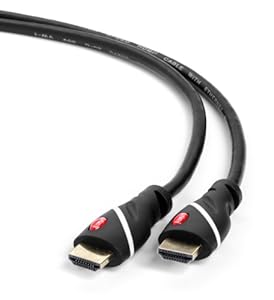 Aurum Ultra Series - High Speed HDMI Cable With Ethernet - Supports 3D & Audio Return Channel [Latest Version] - White (12 Feet)