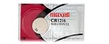 Maxell Micro Lithium Cell Battery CR1216 for Watches and Electronics 1pc on sale