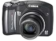 Canon Powershot SX100 IS (8 Megapixel, 10-fach opt. Zoom, 2,5" Display, Bildstabilisator) schwarz