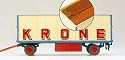 "Preiser 21021 Packwagen ""Zirkus Krone"", off"