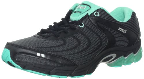 RYKA Women s Motive Running Shoe Black Dark Grey Aqua 11 M US