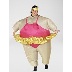 Karneval Kost�m aufblasbar Fasching Prinzessin " Ballerina "