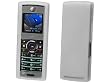 WHITE/CLEAR SILICONE SOFT RUBBER JELLY CASE COVER for NEXTEL/BOOST MOBILE MOTOROLA i425 - RETAIL PACKAGING