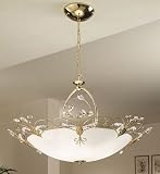 CORNARO:, Hängeleuchte, Made in Italy, Handarbeit, Made with STRASS Swarovski Kristall,
