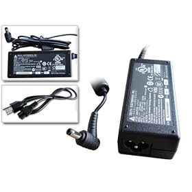 Delta 19V 3.42A 65W Laptop AC Adapter / Notebook Charger / Power Supply Cord for Gateway PA-1650-01/PA-1700-02/SADP-65KB/Toshiba PA3467U-1ACA PA3396U-1ACA ADP-65DB ADP-65HB PA-1600-06D1