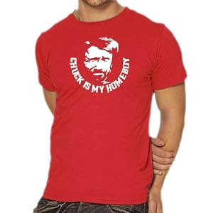 Chuck Norris is my Homeboy Kult Shirt T-Shirt S-XXXL div. Farben