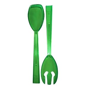 Utensil Two plastic .com: Piece serving Essentials 1/2